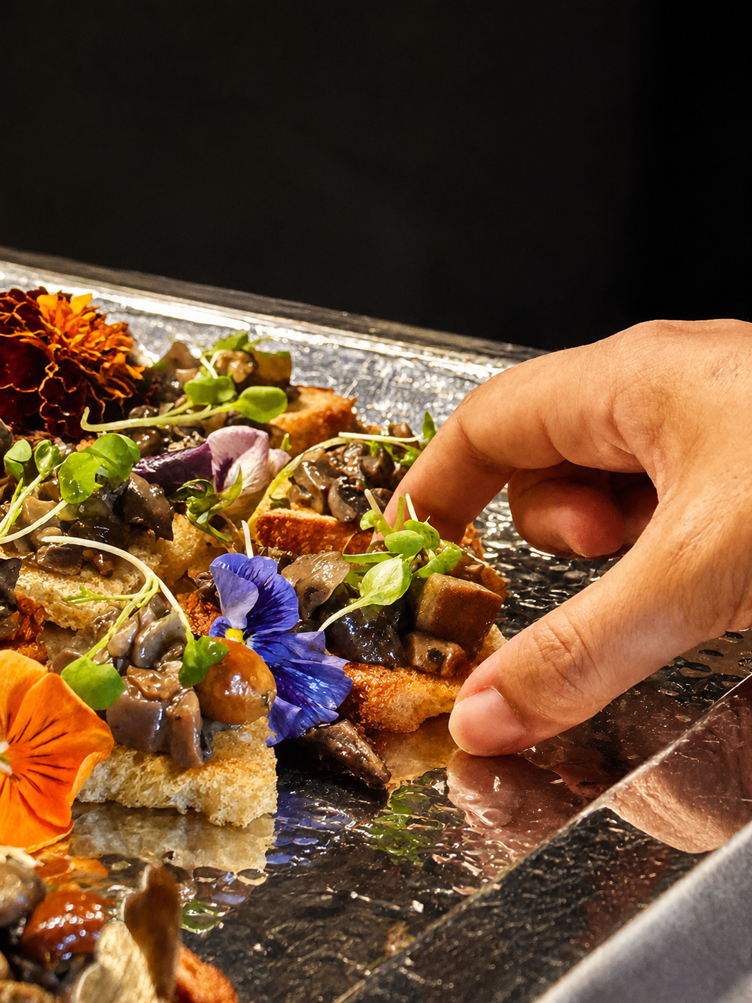 Wild Mushroom Crostini